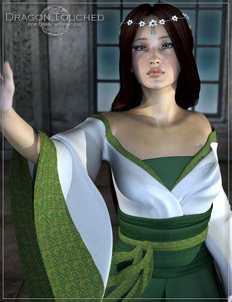 Dragon Touched for Dragon Princess by: Renderwelten, 3D Models by Daz 3D