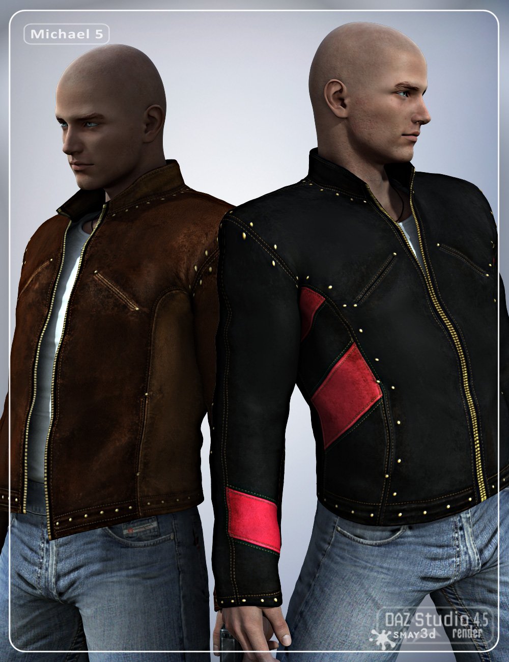 Leather Jacket Expansion by: smay, 3D Models by Daz 3D