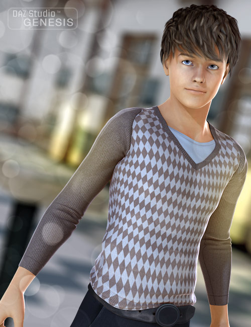 Real Deal for Real Feel Pullover Real Deal for Real Feel Pullover by: bucketload3d, 3D Models by Daz 3D