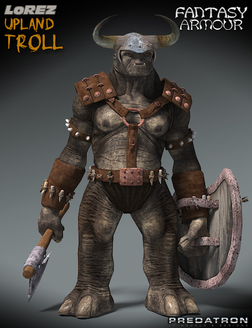 Upland Troll Fantasy Armour