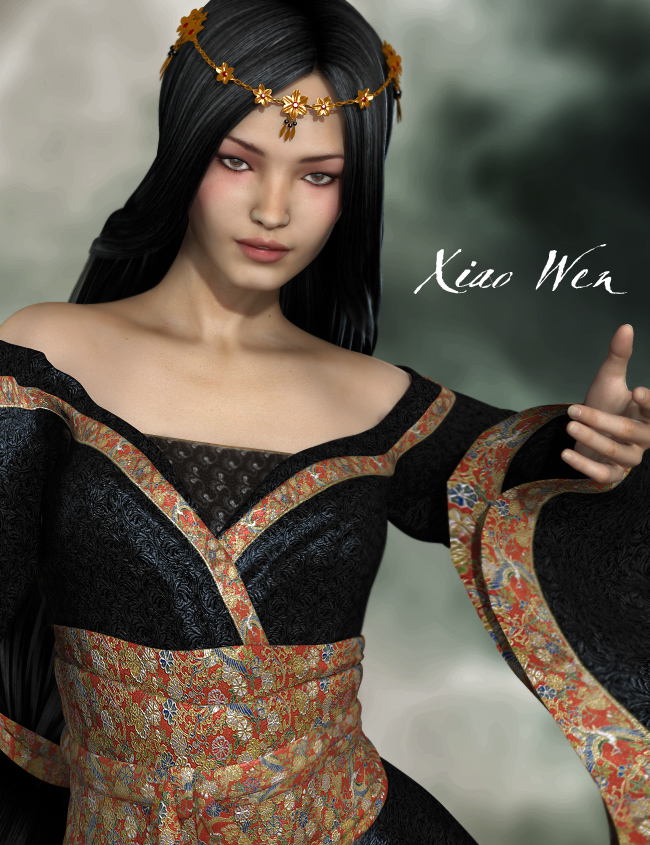 Xiao Wen for V5 Xiao Wen for V5 by: Raiya, 3D Models by Daz 3D