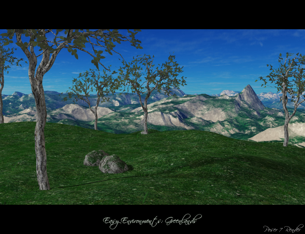 Easy Environments Greenlands Easy Environments Greenlands by: Flipmode, 3D Models by Daz 3D
