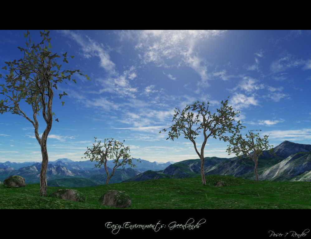 Easy Environments Greenlands Easy Environments Greenlands by: Flipmode, 3D Models by Daz 3D