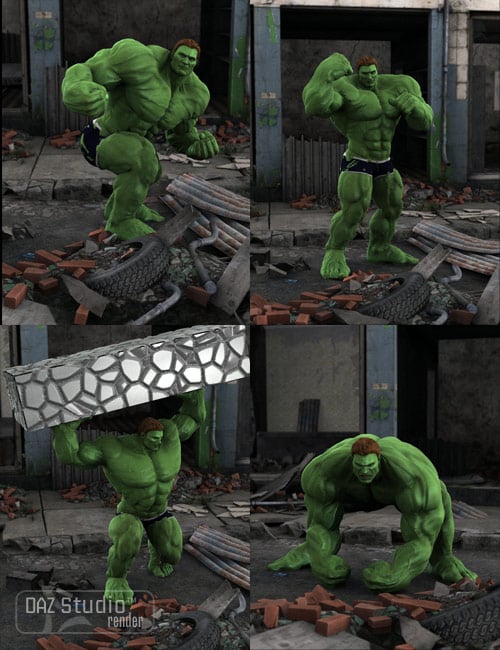 The Savage Freak5 by: Muscleman, 3D Models by Daz 3D