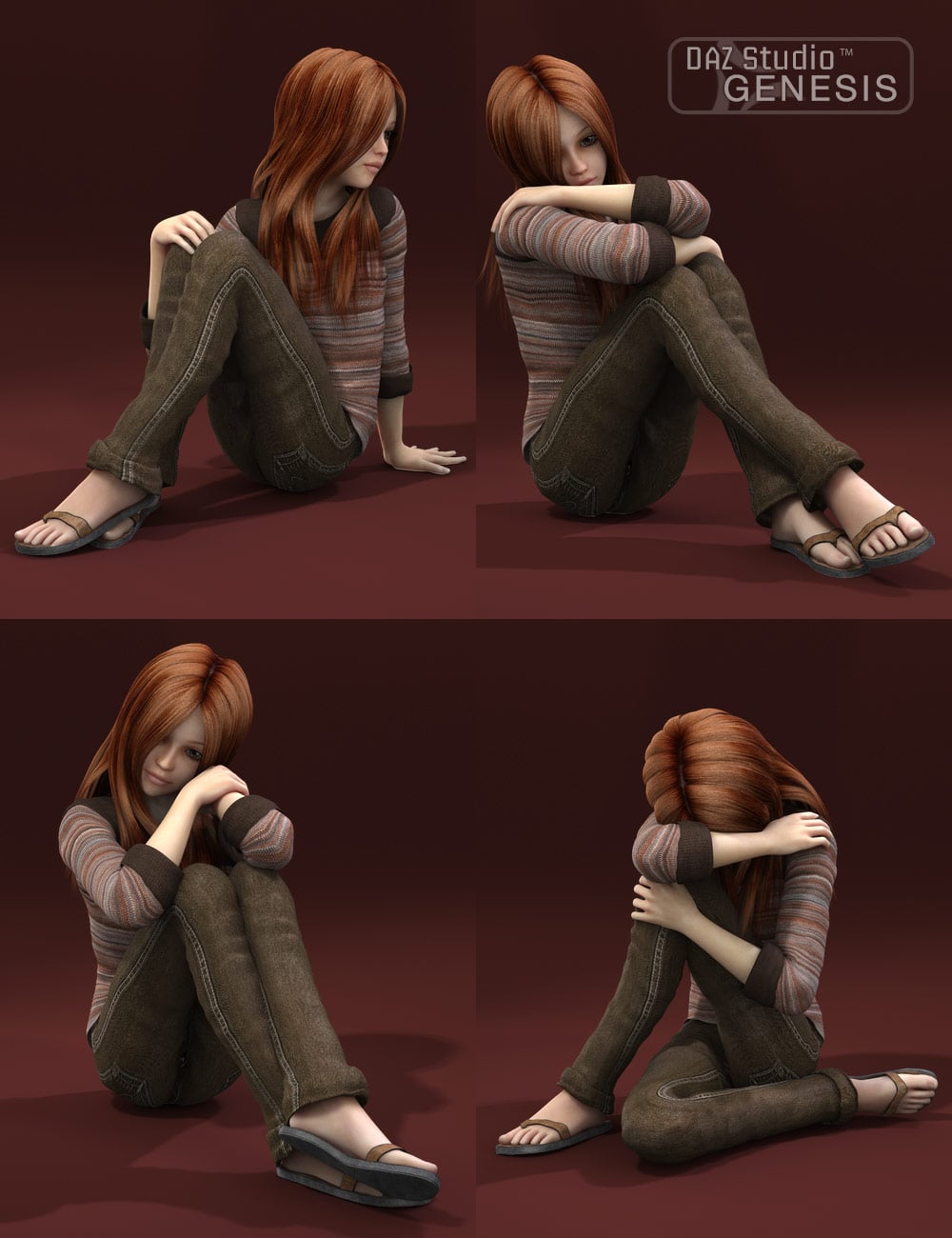 Young Teens 5 Julie and Justin | Daz 3D