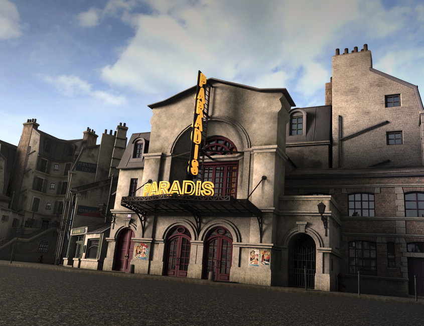 Le Faubourg Le Faubourg by: Faveral, 3D Models by Daz 3D