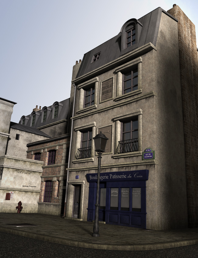 Le Faubourg by: Faveral, 3D Models by Daz 3D