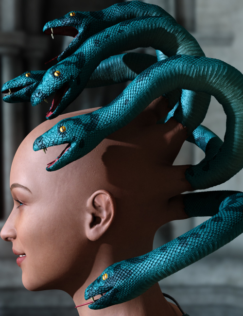 The Gorgon by: RawArt, 3D Models by Daz 3D