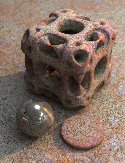 Bryce 7 Pro - 50 Metals - The Heating Room Set Bryce 7 Pro - 50 Metals - The Heating Room Set by: David BrinnenHoro, 3D Models by Daz 3D