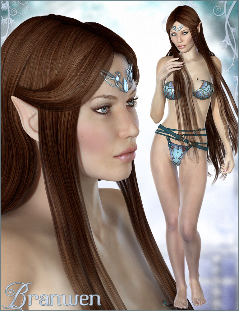 Branwen for V4 and V5 Branwen for V4 and V5 by: Valea, 3D Models by Daz 3D