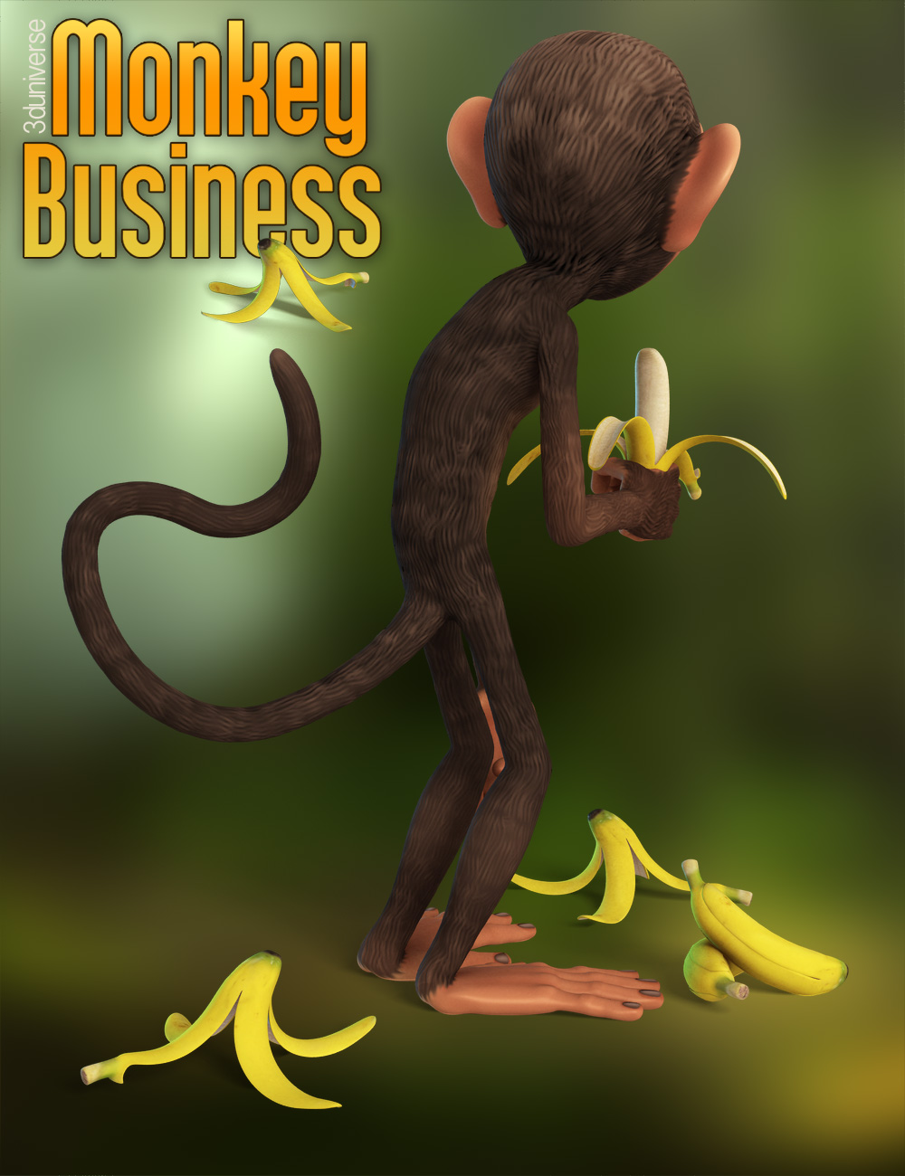 Monkey Business by: 3D Universe, 3D Models by Daz 3D