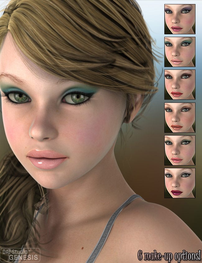 Haley for Young Teen Haley for Young Teen by: Morris, 3D Models by Daz 3D