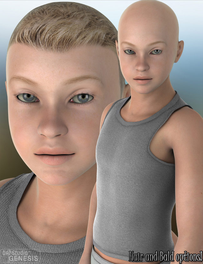 Hayden for Young Teen by: Morris, 3D Models by Daz 3D