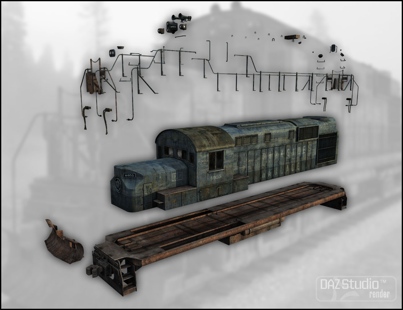 Parkside Cargo by: Jack Tomalin, 3D Models by Daz 3D