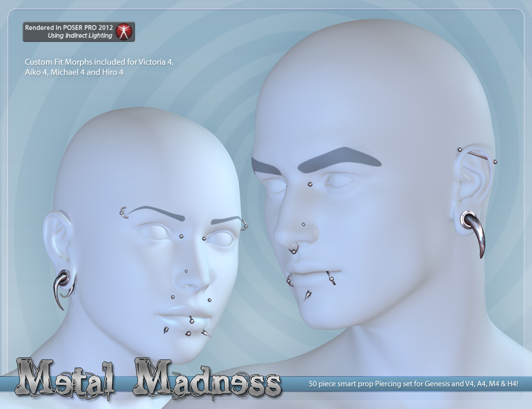 Metal Madness by: DemonicaEviliusWitchDidi, 3D Models by Daz 3D