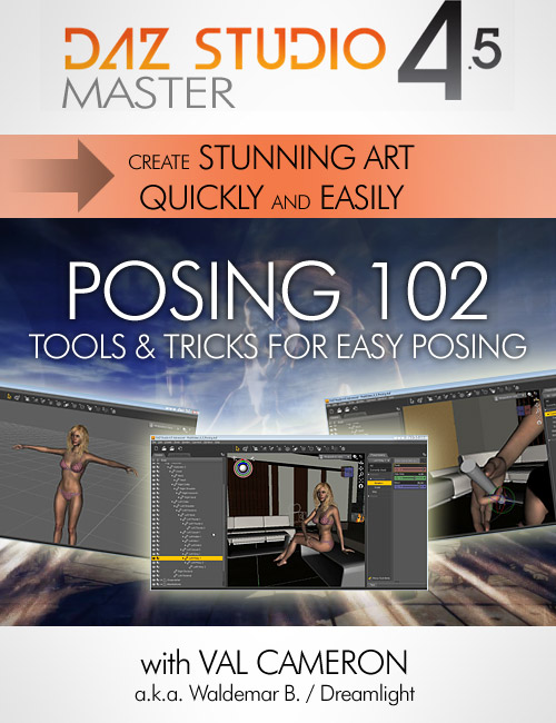 3.2 Great Art Now - Posing 102 - Tools & Tricks For Easy Posing by: Dreamlight, 3D Models by Daz 3D