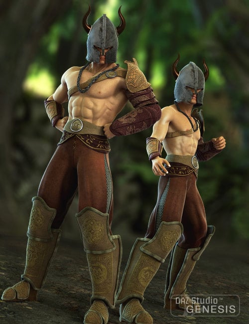 Barbarian Warlord for Genesis Barbarian Warlord for Genesis by: Valandar, 3D Models by Daz 3D