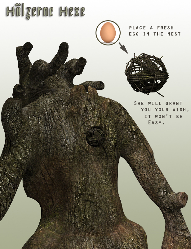 Wood Witch Wood Witch by: The AntFarm, 3D Models by Daz 3D