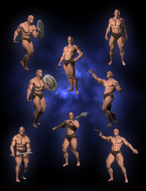 Masters of Fantasy 2  Poses by: RawArt, 3D Models by Daz 3D