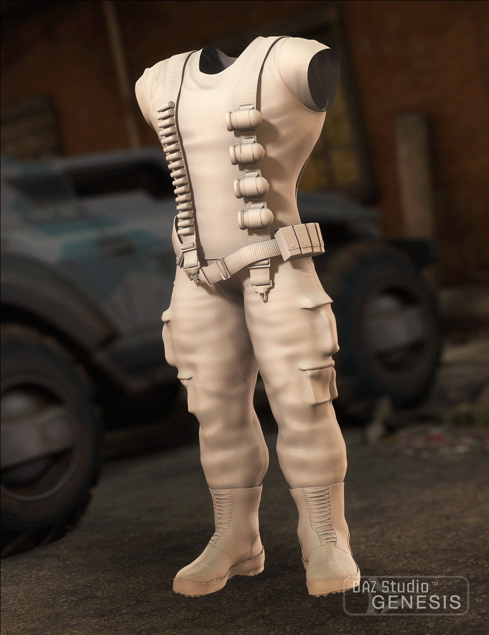 Colonel Chaos Colonel Chaos by: Barbara BrundonSarsa, 3D Models by Daz 3D