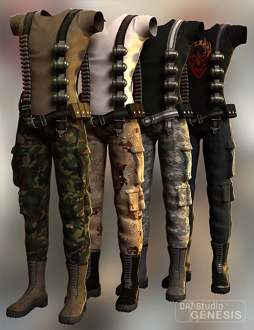 Colonel Chaos Textures Colonel Chaos Textures by: Sarsa, 3D Models by Daz 3D