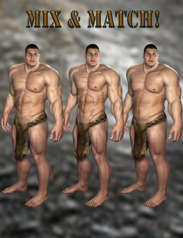Los Monstros Los Monstros by: Male-M3dia, 3D Models by Daz 3D