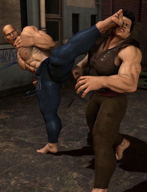 Total Aggression Pose Pack Total Aggression Pose Pack by: Dogz, 3D Models by Daz 3D