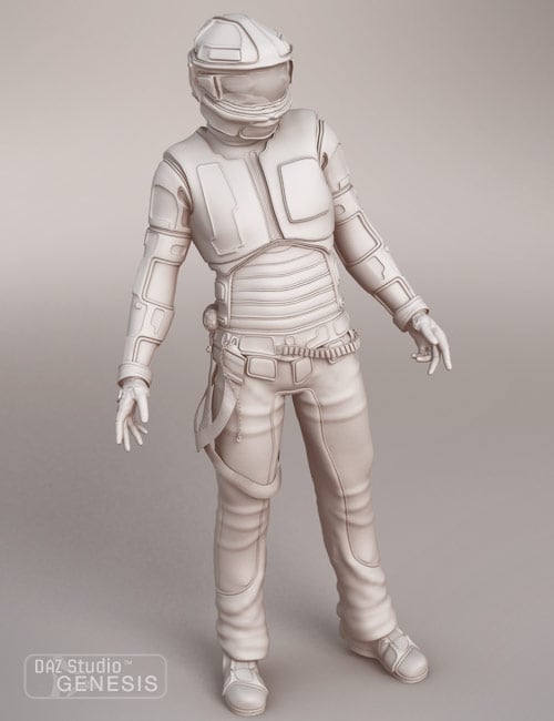 Galactic Corps Defender by: Barbara BrundonSarsa, 3D Models by Daz 3D