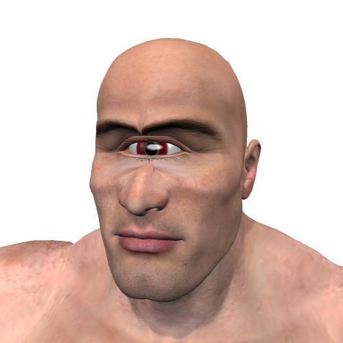 Freak Cyclops by: Dodger, 3D Models by Daz 3D