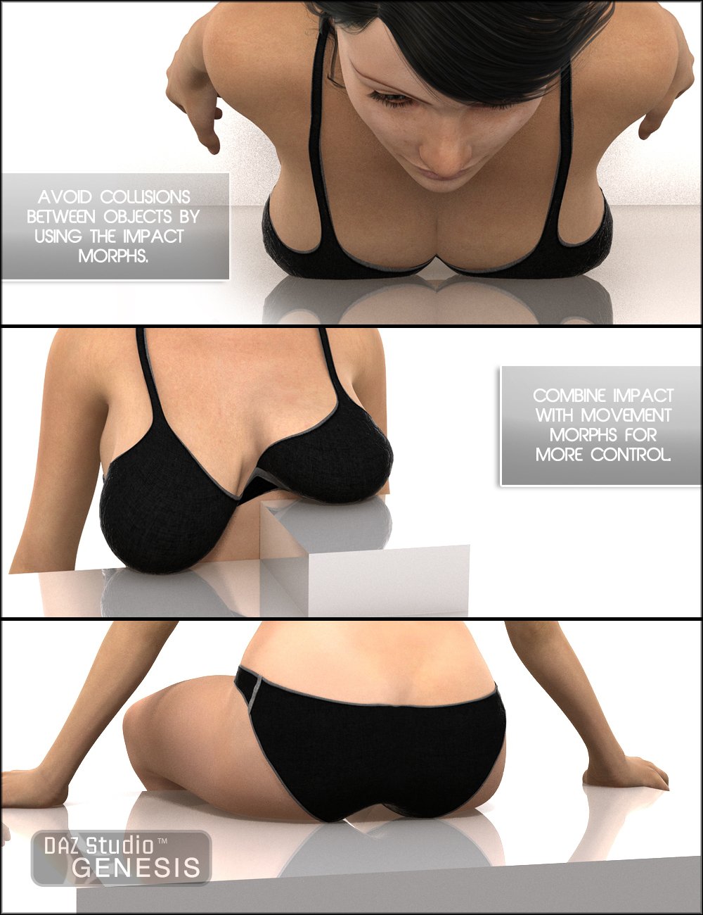 Glute And Breast Movement For Genesis Daz 3d 5967