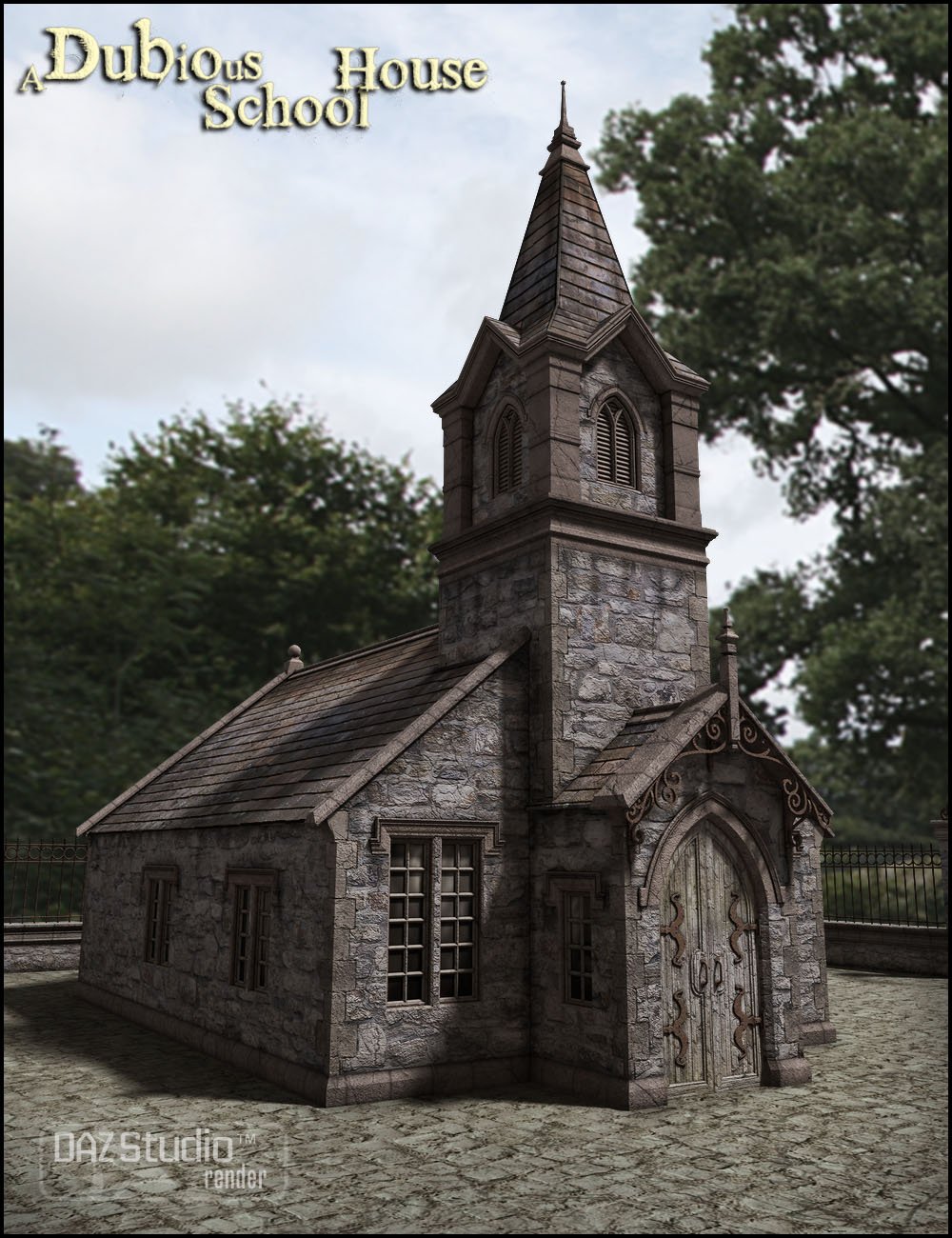 Dubious School House by: Jack Tomalin, 3D Models by Daz 3D