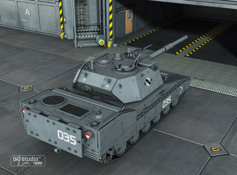 Tank Thor Tank Thor by: petipet, 3D Models by Daz 3D