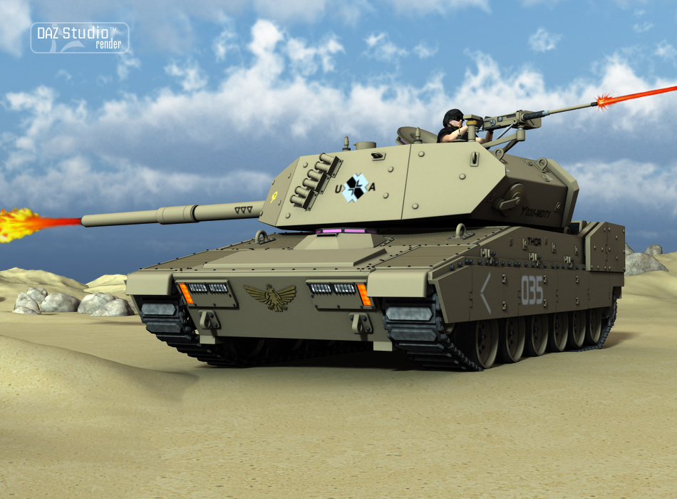 Tank Thor by: petipet, 3D Models by Daz 3D