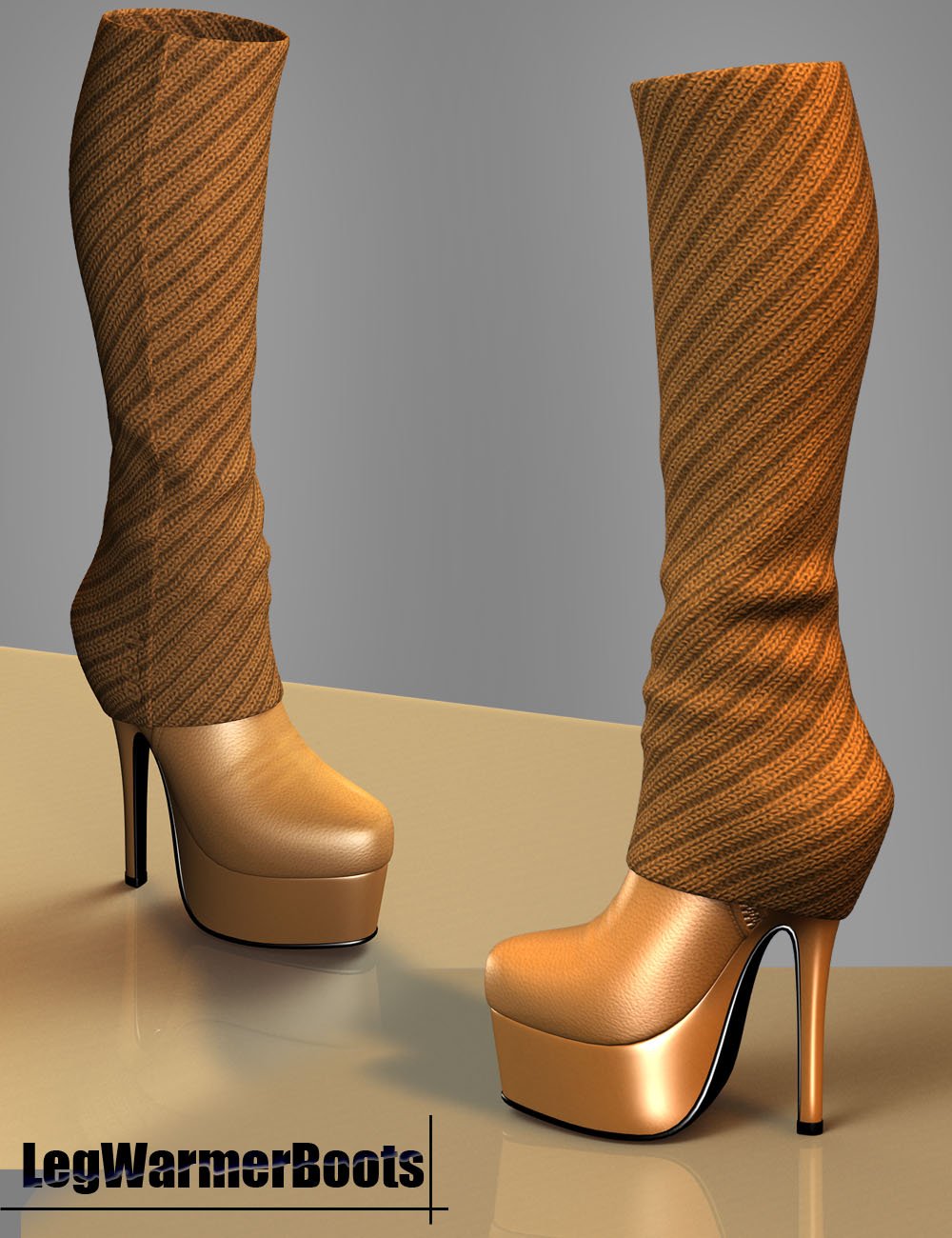 LegWarmer Boots LegWarmer Boots by: dx30, 3D Models by Daz 3D