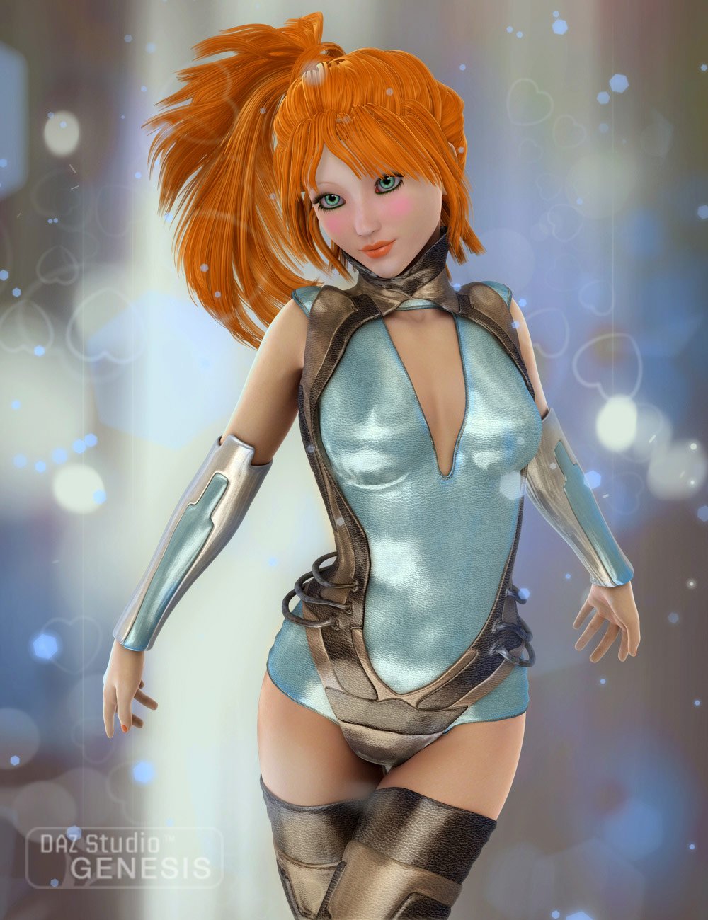 Tsukiko for Aiko 5 by: ARTCollab, 3D Models by Daz 3D