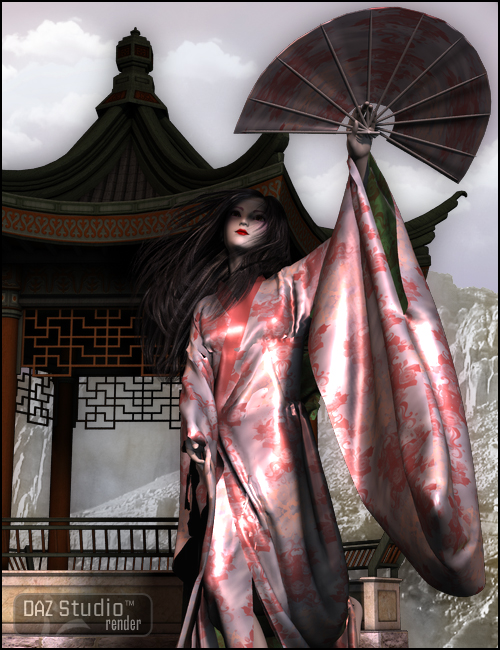 Dynamic Kimono Expansion Dynamic Kimono Expansion by: DraagonStorm, 3D Models by Daz 3D