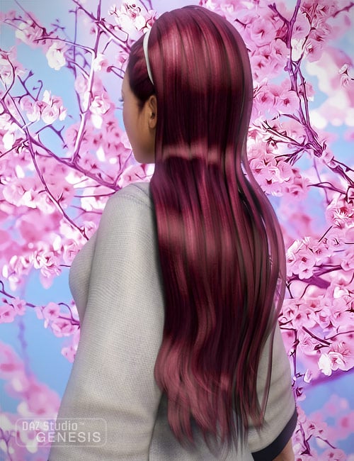 Pure Hair: Sweet by: , 3D Models by Daz 3D
