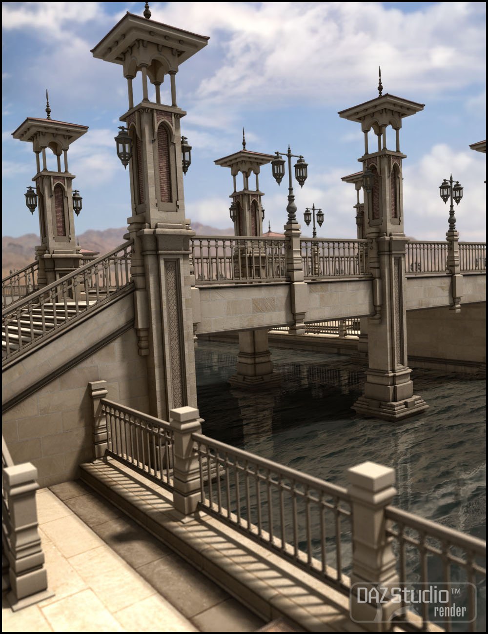 Bridge of Cheirocrates by: Jack Tomalin, 3D Models by Daz 3D
