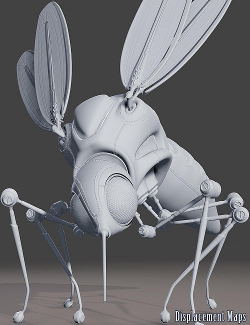 Mosquito by: Ravnheart, 3D Models by Daz 3D