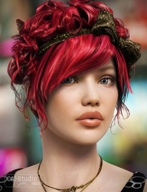 Colors for Minnie Bow Hair by: goldtassel, 3D Models by Daz 3D