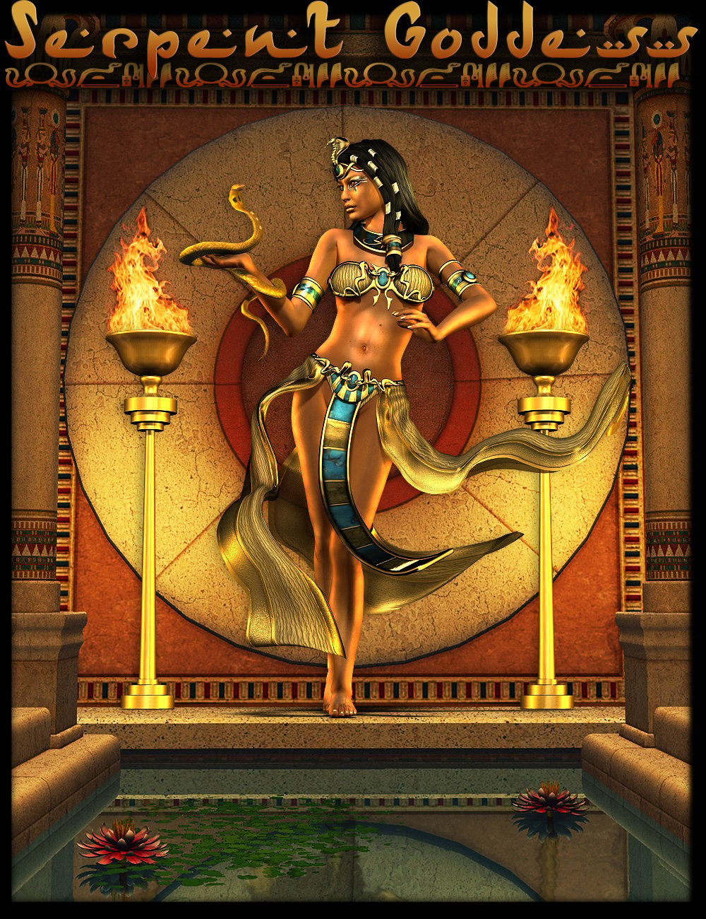 Snake Goddess Poster for Sale by ShinraiDesignz