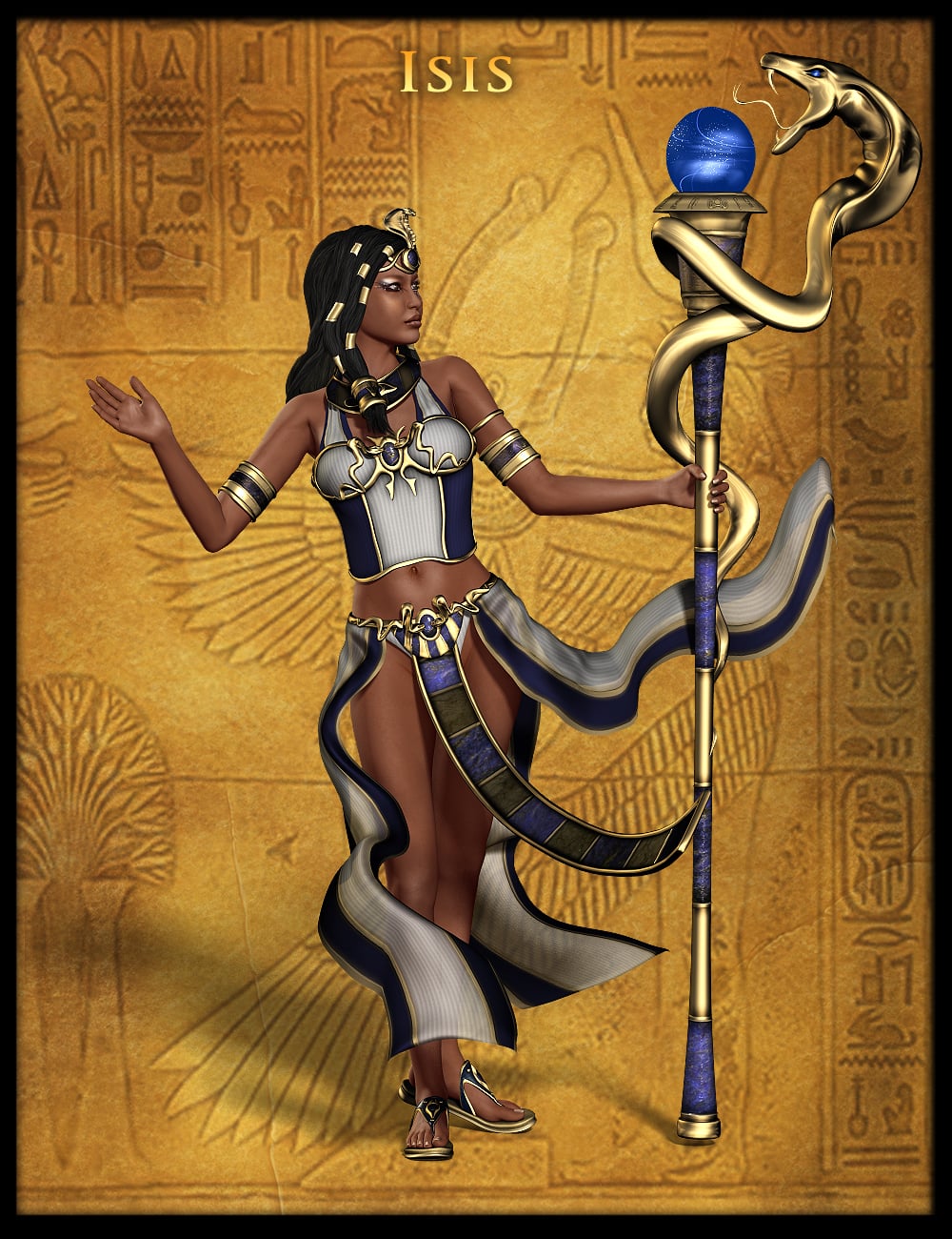 Guardians Of The Dead For Serpent Goddess Daz 3D