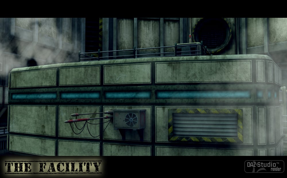 The Facility The Facility by: The DigiVault, 3D Models by Daz 3D