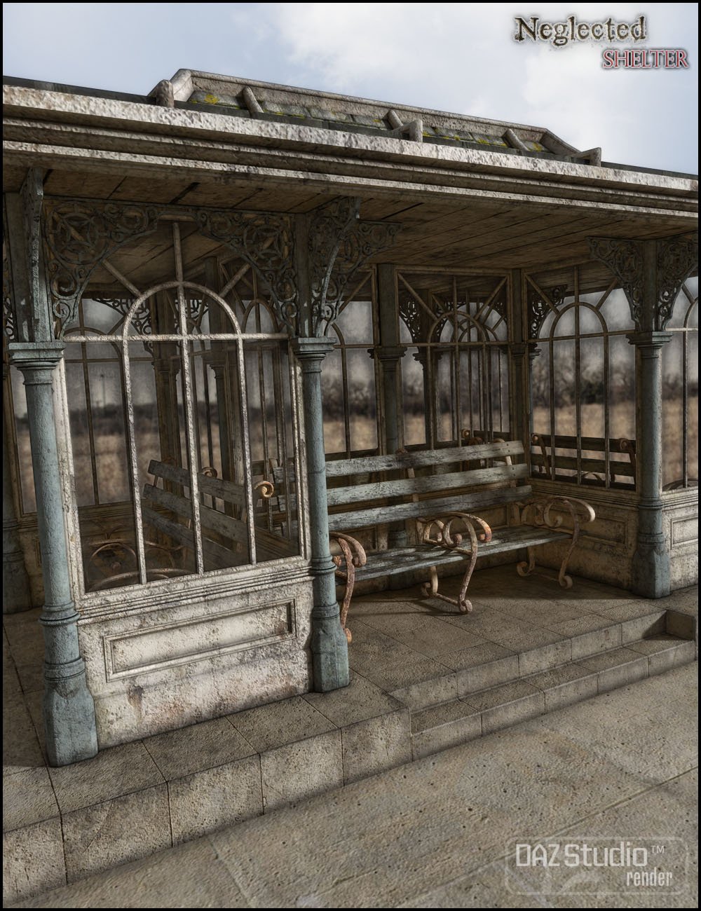 Neglected Shelter by: Jack Tomalin, 3D Models by Daz 3D