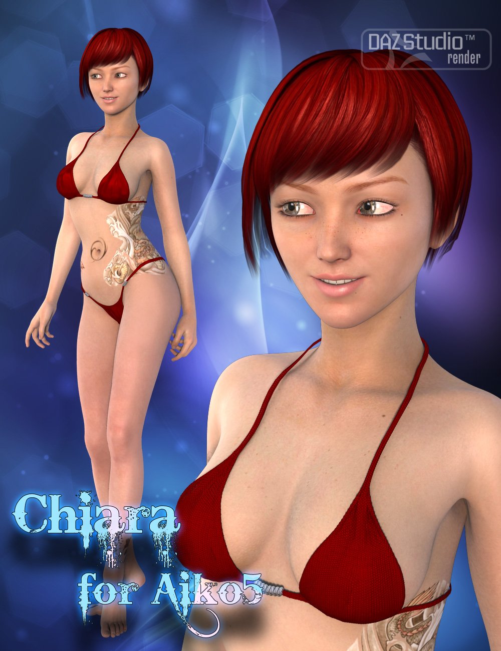 Chiara by: Muscleman, 3D Models by Daz 3D