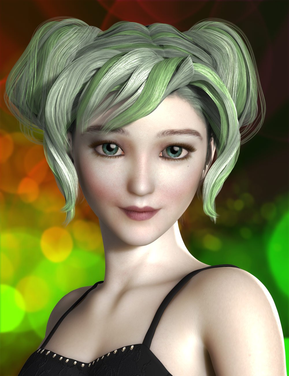 Reinoa Hair by: AprilYSH, 3D Models by Daz 3D