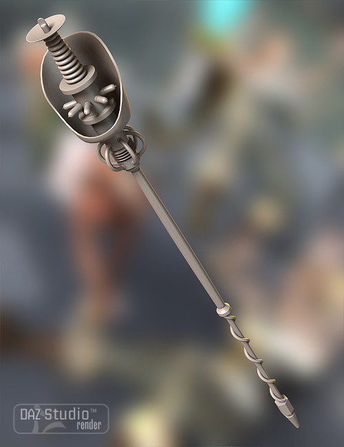 Tech Staves Tech Staves by: Valandar, 3D Models by Daz 3D