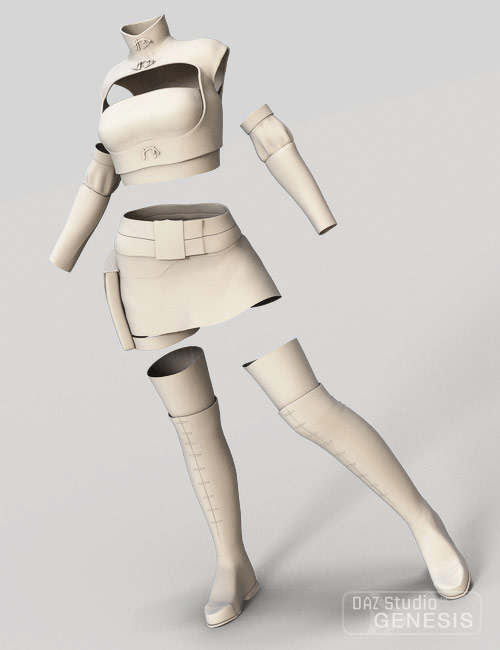 Adventure Outfit by: ArienValandar, 3D Models by Daz 3D