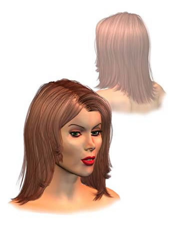 Hollywood Hair by: Jim Burton, 3D Models by Daz 3D