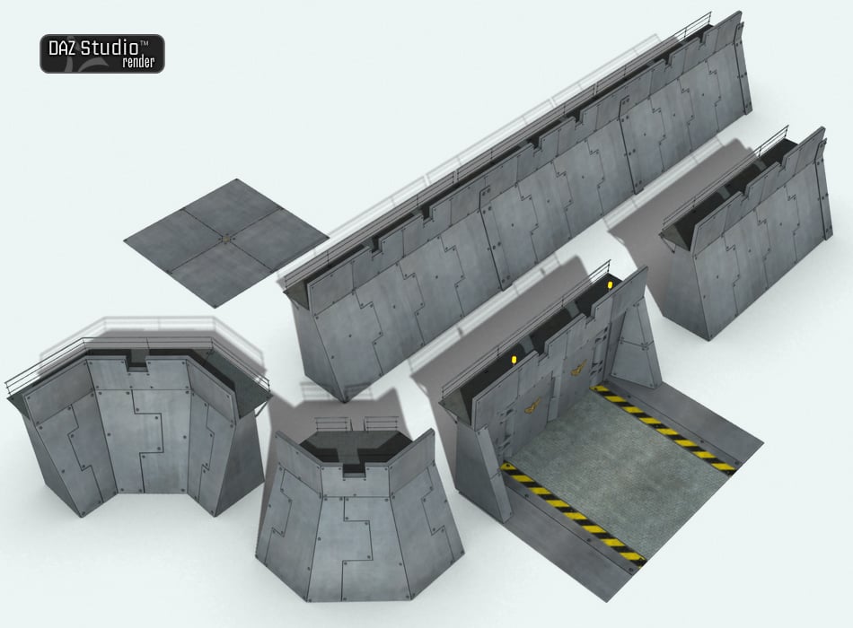 Iron Fort by: petipet, 3D Models by Daz 3D